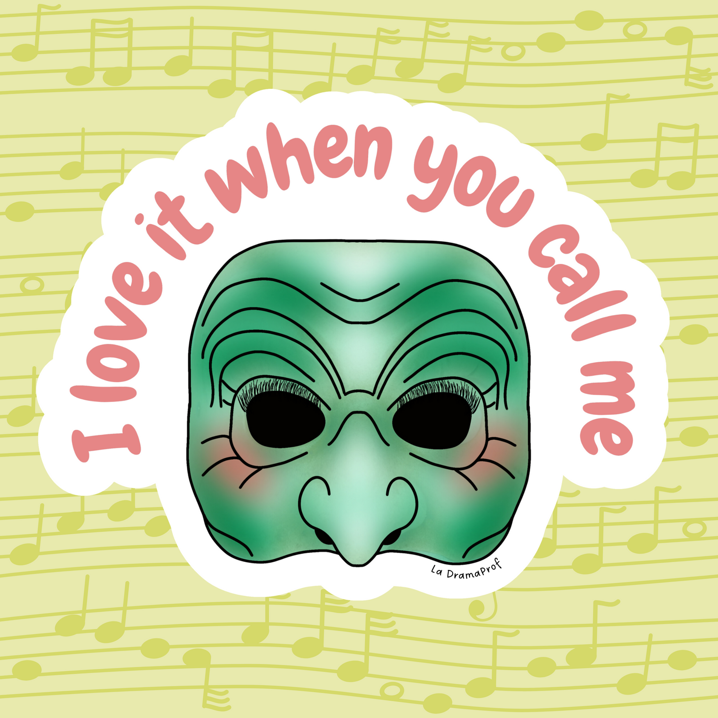 Autocollant | I love it when you call me La Signora
