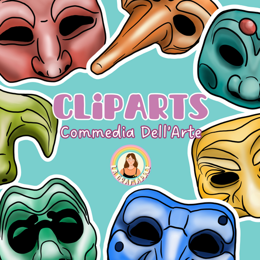 Cliparts | Commedia Dell'Arte