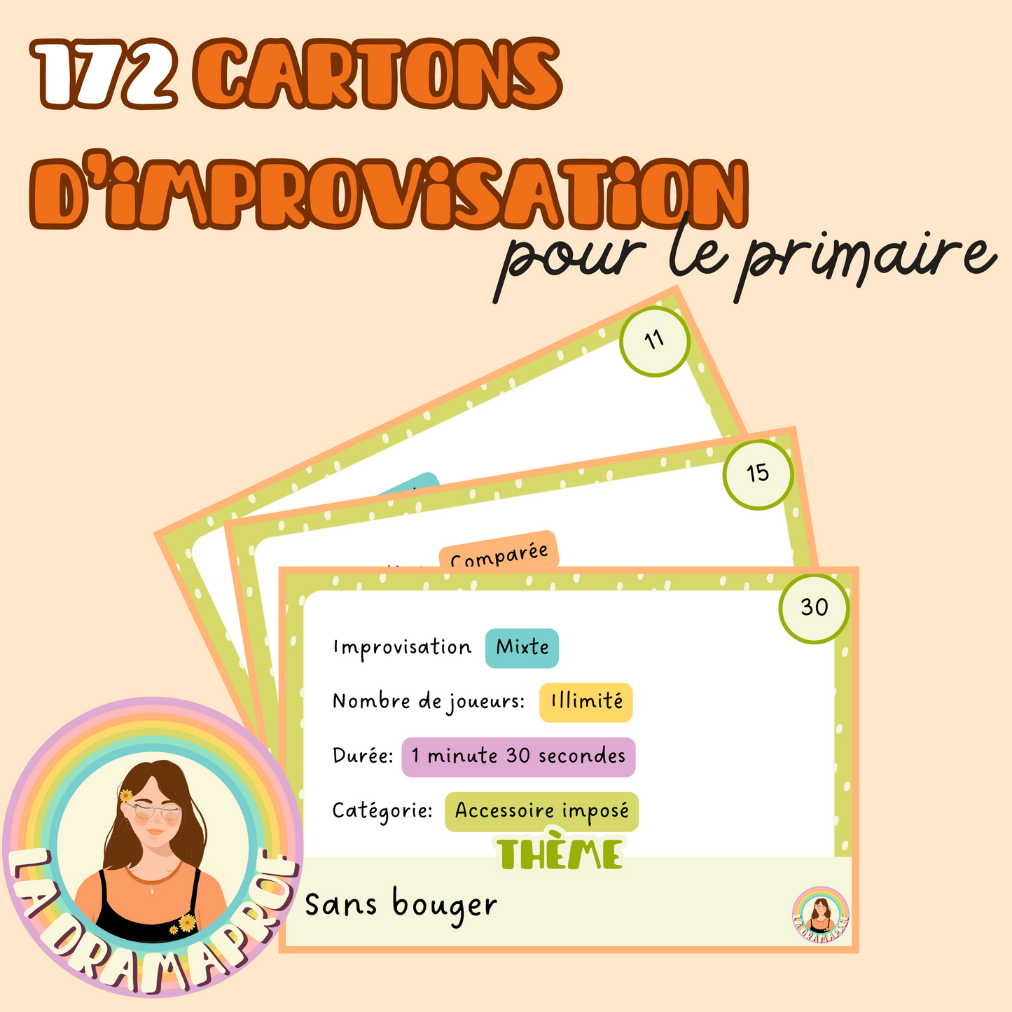 172 cartons d'improvisation | Niveau primaire