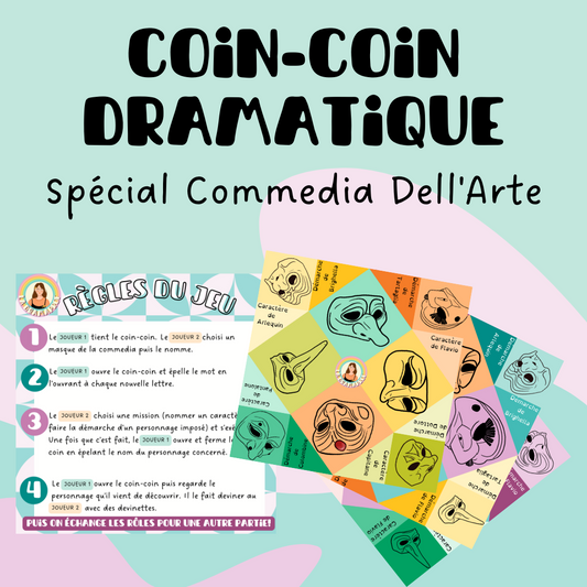 Coin-coin dramatique - Commedia Dell'Arte