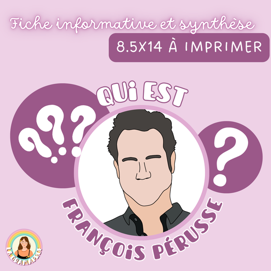 Fiche informative et synthèse | Qui est François Pérusse?