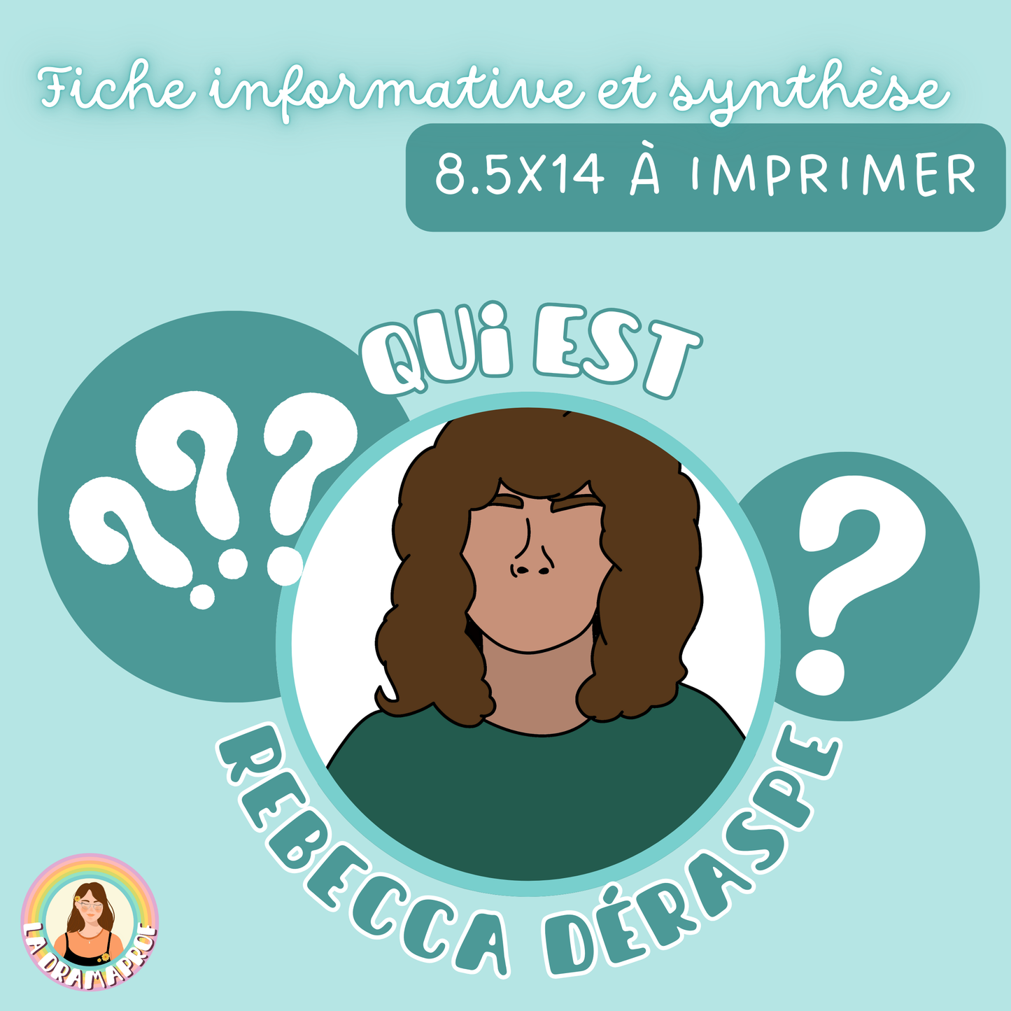 Fiche informative et synthèse | Qui est Rebecca Déraspe?