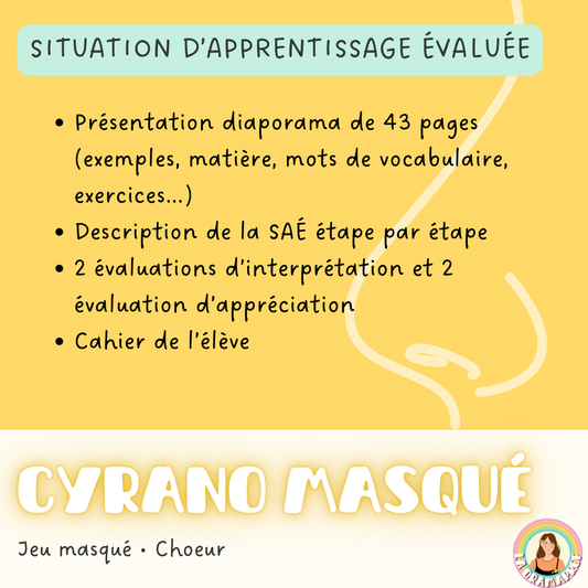 SAÉ | Cyrano Masqué