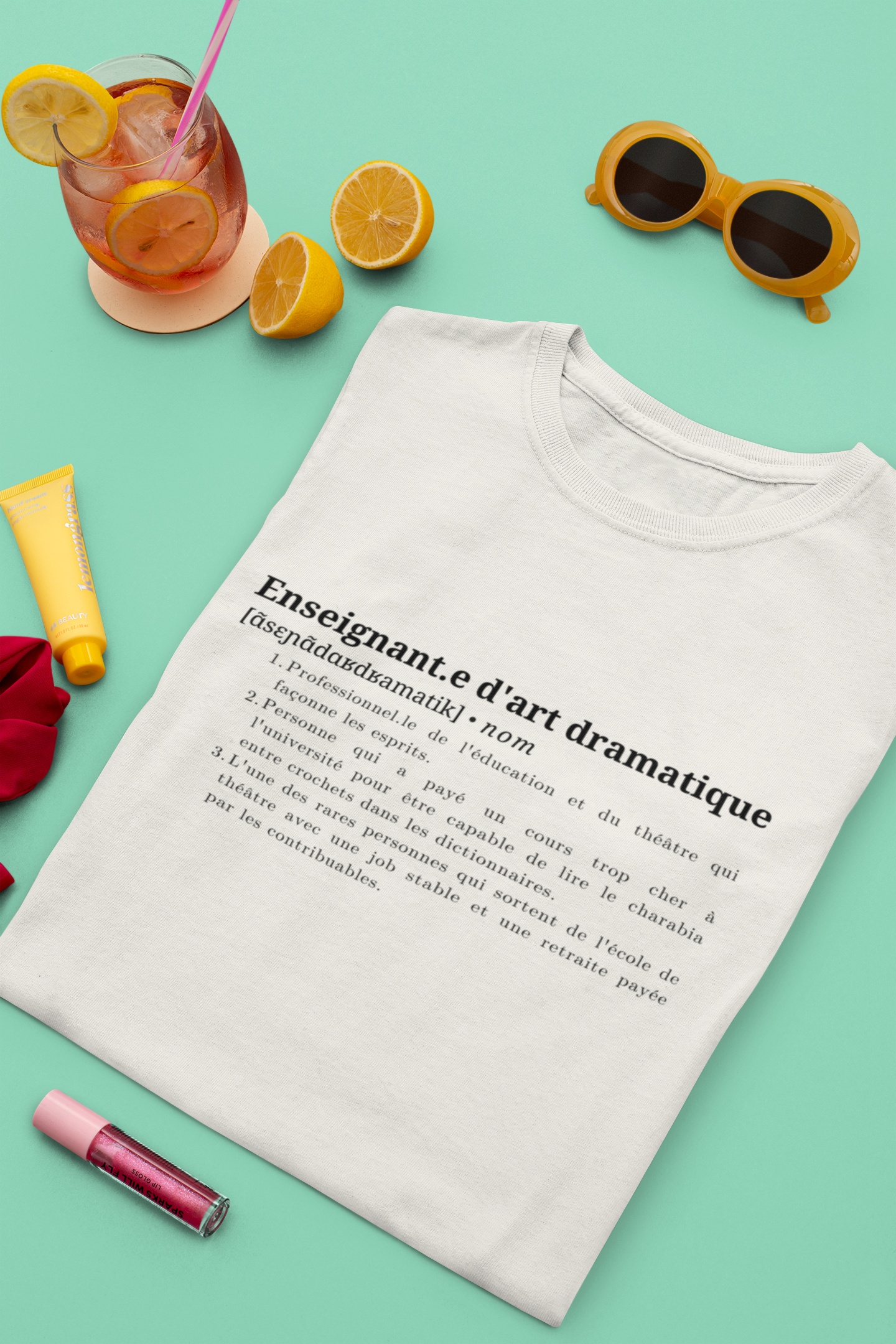 T-Shirt | Définition de l'enseignant.e d'art dramatique