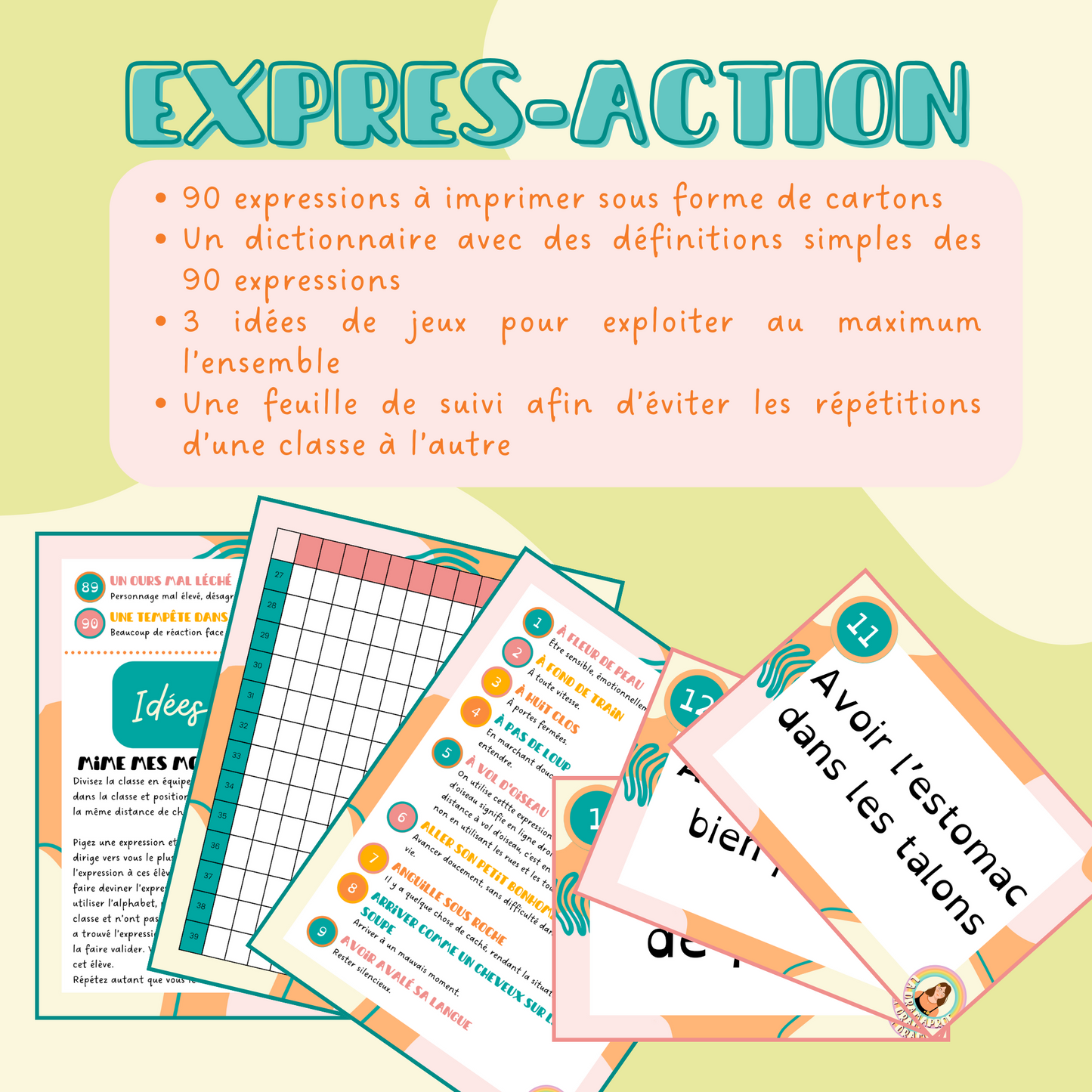 Express-Action | Banque d'expressions et liste de jeux