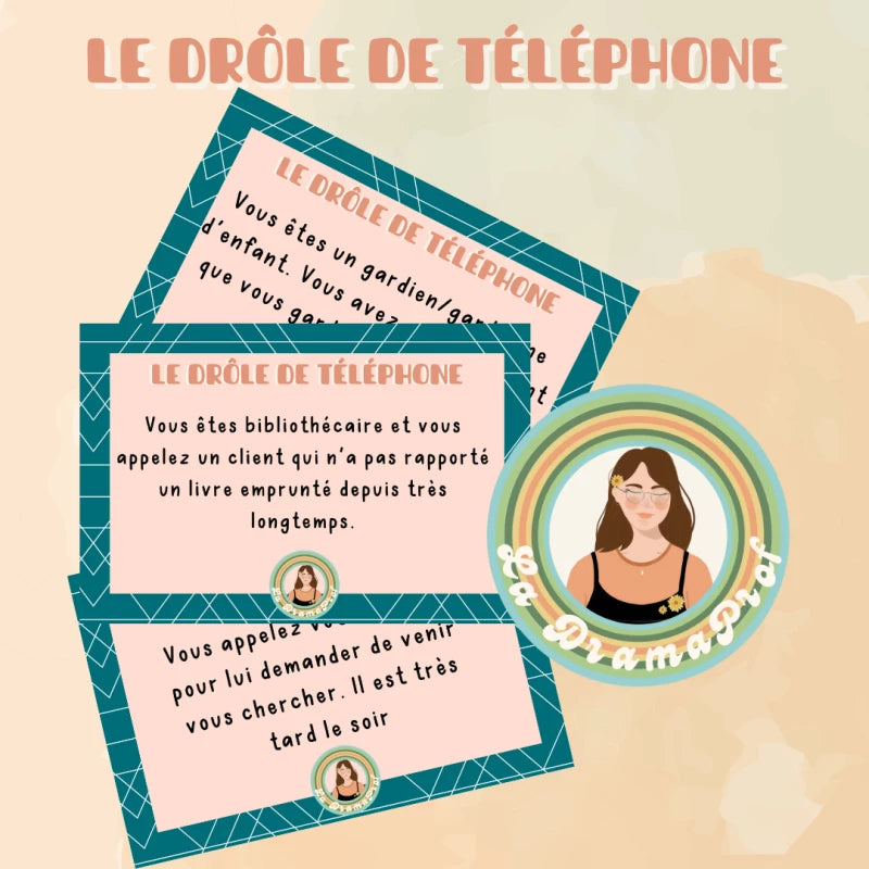 Jeu - Le drôle de téléphone